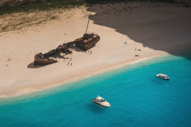 Spiaggia del relitto